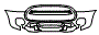 Bumper Kit pattern for the 2021 MINI Cooper