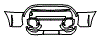 Bumper Kit pattern for the 2024 MINI Cooper