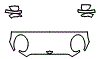 Hood and Mirror Kit pattern for the 2024 MINI Cooper