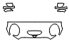 Hood and Mirror Kit pattern for the 2024 MINI Cooper