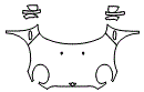 Full Hood, Fender and Mirror Kit pattern for the 2024 MINI Cooper