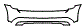 Rear Bumper Kit pattern for the 2024 MINI Convertible