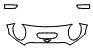 Hood and Mirror Kit pattern for the 2015 MINI Cooper