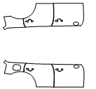 Rear Fender and Door Kit pattern for the 2018 MINI Countryman