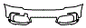 Bumper Kit pattern for the 2018 MINI Countryman