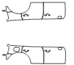Rear Fender and Door Kit pattern for the 2018 MINI Countryman
