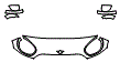 Hood and Mirror Kit pattern for the 2021 MINI Countryman