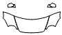 Hood, Fender and Mirror Kit pattern for the 2006 Maserati Coupe