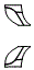 Rear Wheel Impact Area Kit pattern for the 2023 Maserati Quattroporte