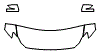 Hood, Fender and Mirror Kit pattern for the 2023 Maserati Quattroporte