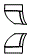 Rear Wheel Impact Area Kit pattern for the 2007 Maserati Quattroporte