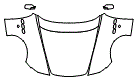 Full Hood, Fender and Mirror Kit pattern for the 2007 Maserati Quattroporte