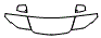 Hood, Fender and Mirror Kit pattern for the 2010 Maserati Quattroporte