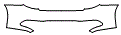Rear Bumper Kit pattern for the 2016 Maserati Gran Turismo