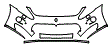 Bumper Kit pattern for the 2011 Maserati Gran Turismo