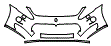 Bumper Kit pattern for the 2011 Maserati Gran Turismo