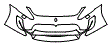 Bumper Kit pattern for the 2011 Maserati Gran Turismo