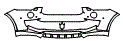 Bumper Kit pattern for the 2024 Maserati Levante