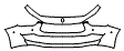 Bumper Kit pattern for the 2020 Maserati Ghibli