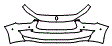 Bumper Kit pattern for the 2020 Maserati Ghibli