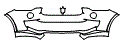 Bumper Kit pattern for the 2019 Maserati Levante