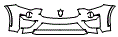 Bumper Kit pattern for the 2019 Maserati Levante