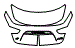 Trunk Lid Kit pattern for the 2020 Maserati Ghibli