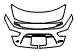 Trunk Lid Kit pattern for the 2024 Maserati Ghibli