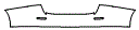 Rear Bumper Kit pattern for the 2020 Maserati Ghibli