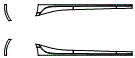 Rocker Panel Kit pattern for the 2024 Maserati Ghibli