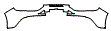 Rear Bumper Kit pattern for the 2026 Maserati MCPura