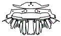 Lower Rear Bumper Kit pattern for the 2025 Maserati MC20