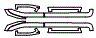 Door Sill Kit pattern for the 2009 Hummer H2