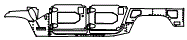 Left Side Kit pattern for the 2006 Hummer H1