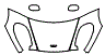 Hood, Fender and Mirror Kit pattern for the 2004 Aston Martin DB9
