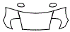 Hood, Fender and Mirror Kit pattern for the 2005 Aston Martin Vanquish S