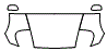 Hood, Fender and Mirror Kit pattern for the 2005 Aston Martin Vanquish S