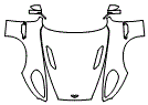 Full Hood, Fender and Mirror Kit pattern for the 2014 Aston Martin Vanquish