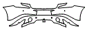 Rear Bumper Kit pattern for the 2016 Aston Martin Vanquish