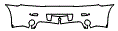 Rear Bumper Kit pattern for the 2005 Aston Martin V8 Vantage