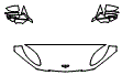 Hood and Mirror Kit pattern for the 2023 Aston Martin DBS