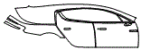Door and Rear Fender Kit pattern for the 2019 Aston Martin Rapide AMR