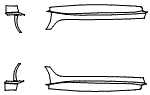 Rocker Panel Kit pattern for the 2019 Aston Martin Rapide AMR