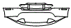 Bumper Kit pattern for the 2017 Aston Martin V12 Vantage S