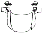 Full Hood, Fender and Mirror Kit pattern for the 2022 Aston Martin Vantage