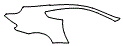 Rear Fender Kit pattern for the 2017 Aston Martin V8 Vantage S