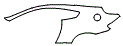 Rear Fender Kit pattern for the 2017 Aston Martin V8 Vantage S