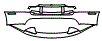 Bumper Kit pattern for the 2017 Aston Martin V12 Vantage S