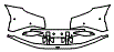 Rear Bumper Kit pattern for the 2023 Aston Martin DB11