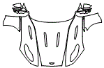 Full Hood, Fender and Mirror Kit pattern for the 2021 Aston Martin DB11
